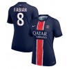 Paris Saint-Germain Fabian Ruiz #8 Heimtrikot 2024-25 Kurzarm